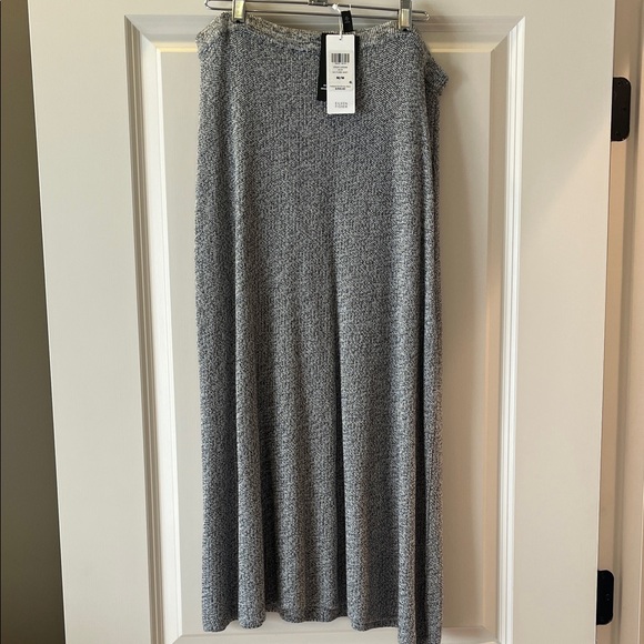 Eileen Fisher Dresses & Skirts - Eileen Fisher Black/Ivory Knit Skirt